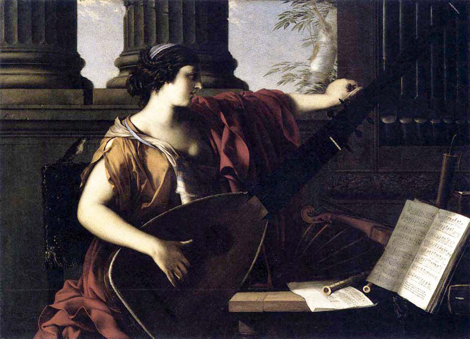 Allegorical Figure of Music